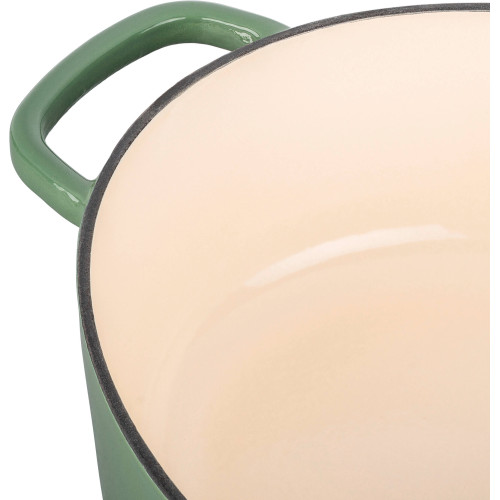 Ballarini - Garnek żeliwny okrągły Ballarini Bellamonte - Zielony, 2.6 ltr