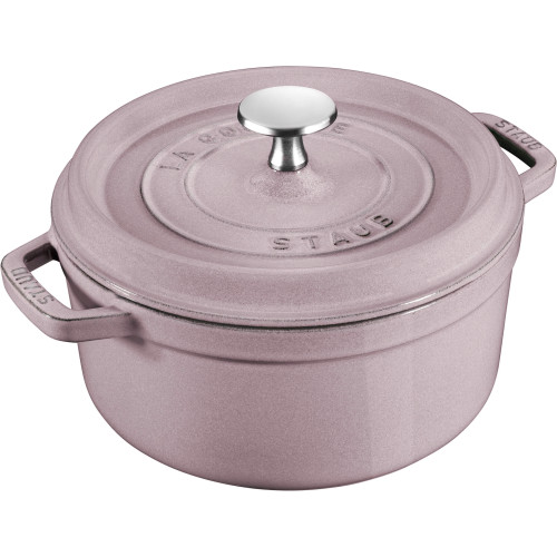 Staub - Garnek żeliwny okrągły Staub - 3.8 ltr, Kwiat Wiśni