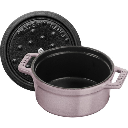 Staub - Mini garnek żeliwny okrągły Staub - 250 ml, Kwiat Wiśni