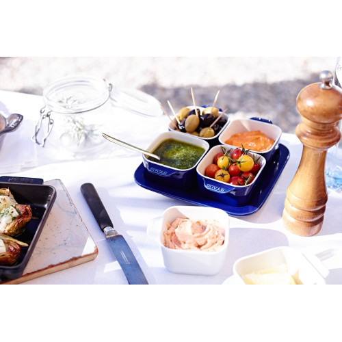 Staub - Zestaw do przystawek Staub, 5 elementów - 500 ml, Niebieski