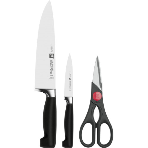 Zwilling - Zestaw 2 noży + nożyczki Zwilling Four Star