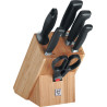 Zwilling - Zestaw 4 noży w bloku bambusowym Zwilling Four Star