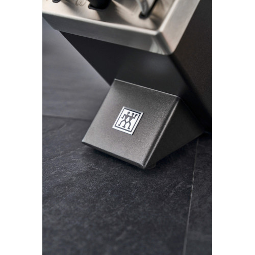 Zwilling - Zestaw 5 noży w bloku samoostrzącym Zwilling Four Star - Szary