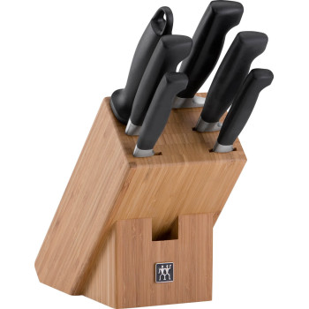 Zwilling - Zestaw 5 noży w bloku Zwilling Four Star