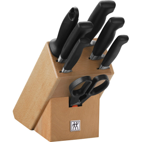 Zwilling - Zestaw 5 noży w bloku Zwilling Four Star