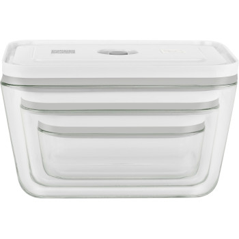 Zwilling - Zestaw 3 szklanych pojemników prostokątnych Zwilling Fresh & Save