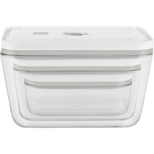 Zwilling - Zestaw 3 szklanych pojemników prostokątnych Zwilling Fresh & Save