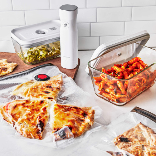 Zwilling - Zestaw 3 szklanych pojemników prostokątnych Zwilling Fresh & Save