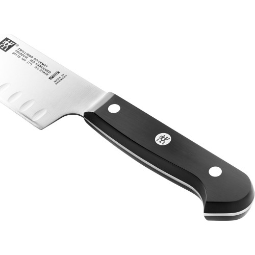 Zwilling - Nóż Santoku z rowkami Zwilling Gourmet - 18 cm