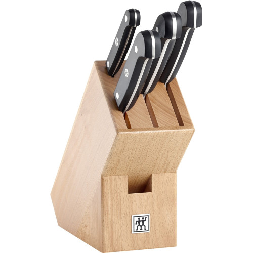 Zwilling - Zestaw 4 noży w bloku Zwilling Gourmet