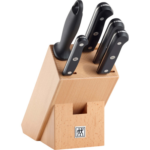 Zwilling - Zestaw 4 noży w bloku Zwilling Gourmet