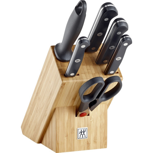 Zwilling - Zestaw 4 noży w bloku Zwilling Gourmet