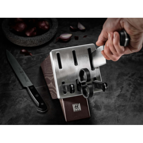 Zwilling - Zestaw 5 noży w bloku samoostrzącym Zwilling Gourmet