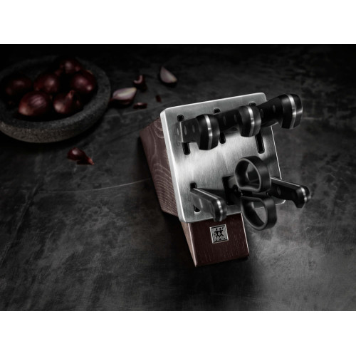 Zwilling - Zestaw 5 noży w bloku samoostrzącym Zwilling Gourmet