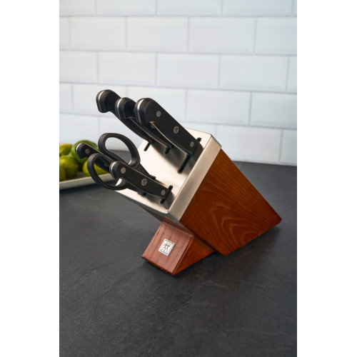 Zwilling - Zestaw 5 noży w bloku samoostrzącym Zwilling Gourmet