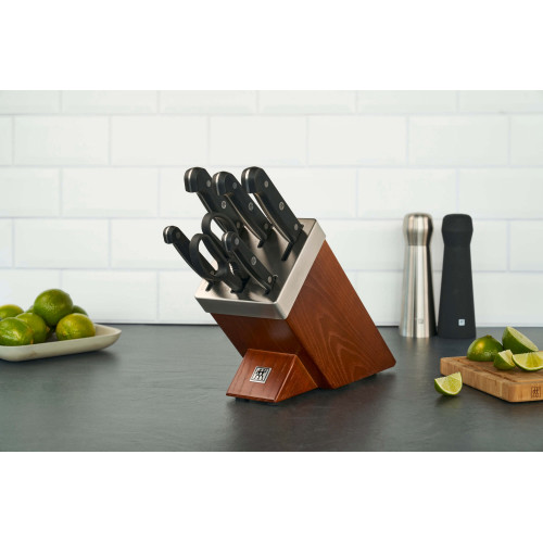 Zwilling - Zestaw 5 noży w bloku samoostrzącym Zwilling Gourmet