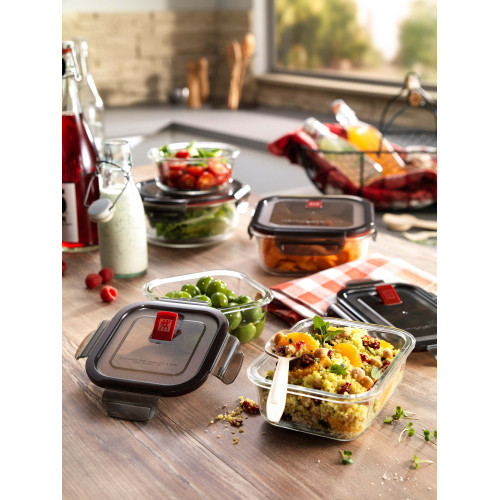 Zwilling - Pojemnik szklany prostokątny Zwilling Gusto - 1.4 ltr