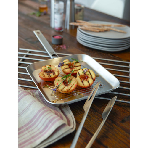 Zwilling - Stalowa patelnia grillowa Zwilling Plus - 24 cm
