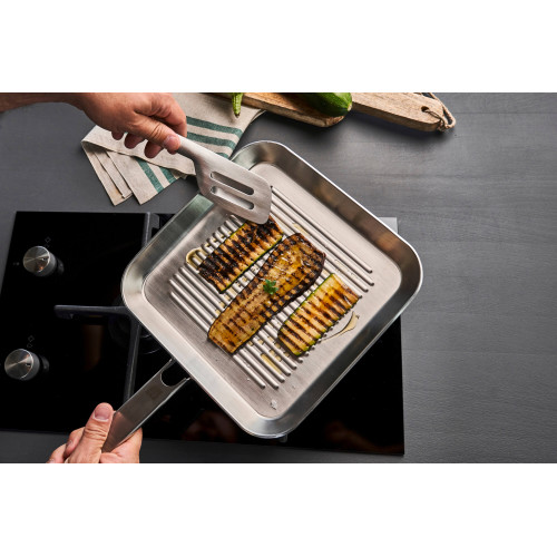 Zwilling - Stalowa patelnia grillowa Zwilling Plus - 24 cm