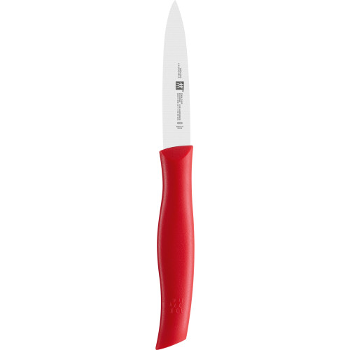 Zwilling - Nóż do warzyw i owoców Zwilling Twin Grip - Czerwony, 9 cm