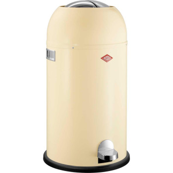 Kosz na śmieci beżowy 33l Kickmaster Wesco