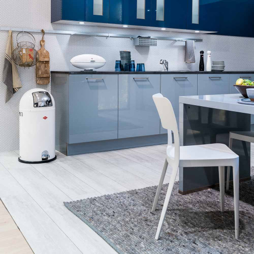 Kosz na śmieci 40l KickBoy czerwony WESCO