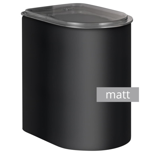 Pojemnik metalowy 2,2l LOFT czarny MATT Wesco