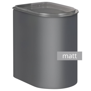 Pojemnik metalowy 2,2l LOFT grafitowy MATT Wesco