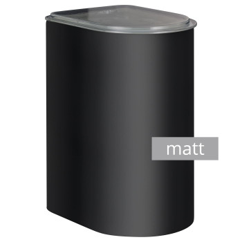 Pojemnik metalowy 3l LOFT czarny MATT Wesco