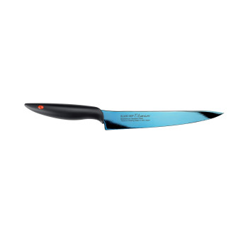 Kasumi-Nóż wąski Titanium dł. 20 cm, niebieski