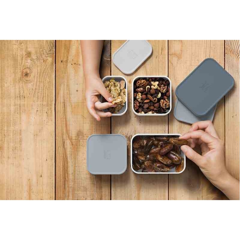 MB-Zestaw 4 pojemników do lunchboxów Extra