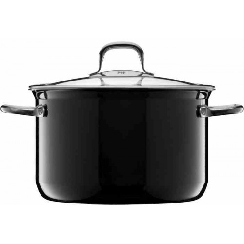 WMF- Wysoki garnek FTec Compact black 24cm.czarny