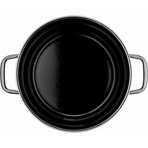 WMF- Wysoki garnek FTec Compact black 24cm.czarny