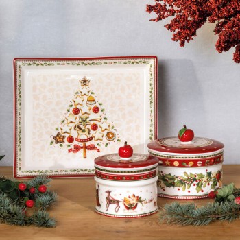 Villeroy & Boch - Winter Bakery Delight - Duże pudełko na ciastka z motywem świątecznym
