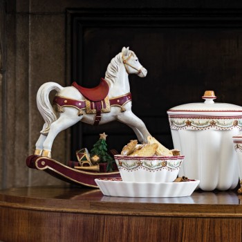 Villeroy & Boch - Winter Collage Accessoires - figurka - koń na biegunach XL