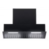 Ciarko Okap sufitowy Minimal 7 Black 90cm CDZ907C