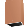 Ciarko Okap wyspowy Cube W Rose Gold 40cm CDW4001R