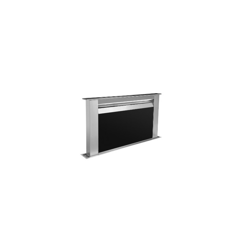 Ciarko Okap Moondraft Matte Black/Black Glass 90cm CDB9001CC