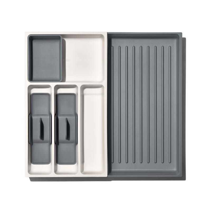 OXO-Organizer regulowany do szuflad szaryGoodGrips