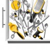OXO-Organizer regulowany do szuflad szaryGoodGrips