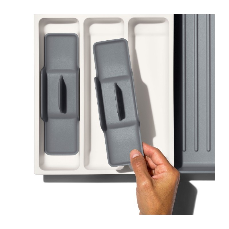 OXO-Organizer regulowany do szuflad szaryGoodGrips