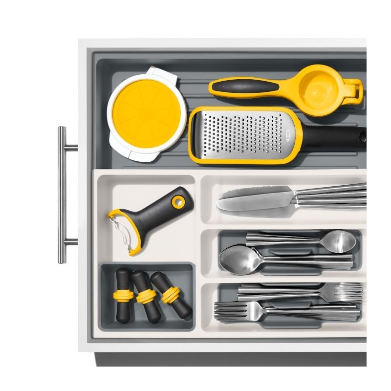 OXO-Organizer regulowany do szuflad szaryGoodGrips
