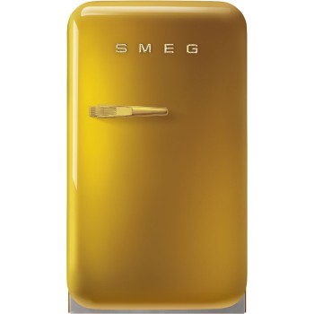 SMEG - Lodówka 50's Retro Style FAB5RDGO5 - złota, kryształki Swarovskiego