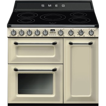 Smeg -  Kuchnia wolnostojąca z płytą indukcyjną 90x60 cm z linii Victoria TR93IP2 + mikser GRATIS