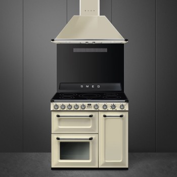 Smeg -  Kuchnia wolnostojąca z płytą indukcyjną 90x60 cm z linii Victoria TR93IP2 + mikser GRATIS