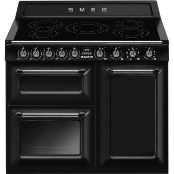 Smeg - Kuchnia wolnostojąca z płytą indukcyjną 100x60 cm z linii Victoria TR103IBL2 + mikser GRATIS