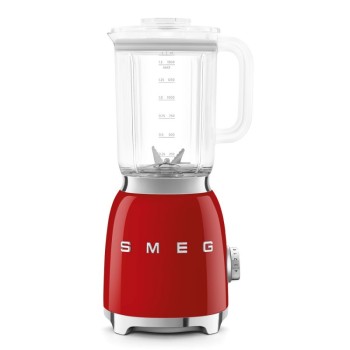 Smeg - Blender kielichowy, czerwony z linii 50's Style BLF03RDEU