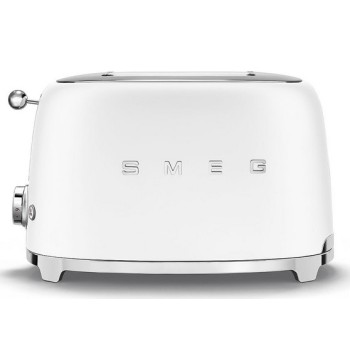 SMEG - Toster na 2 kromki, biały mat TSF01WHMEU