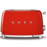 Smeg - Toster na 2 kromki, czerwony TSF01RDEU