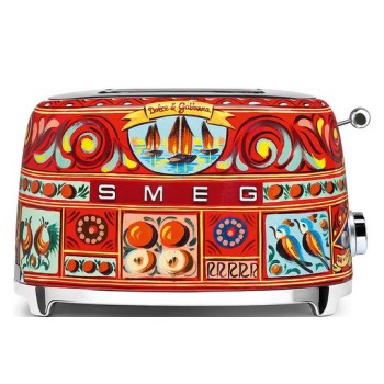 SMEG D&G - Toster na dwie kromki, Dolce & Gabbana TSF01DGEU